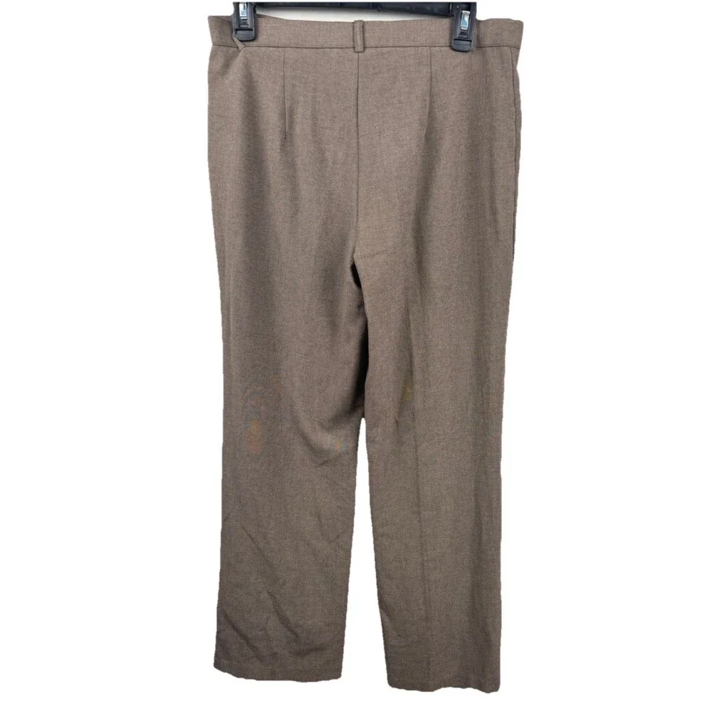 Tribal Women's Brown Stretch Pants Size 6 Core Office Workwear Minimalist